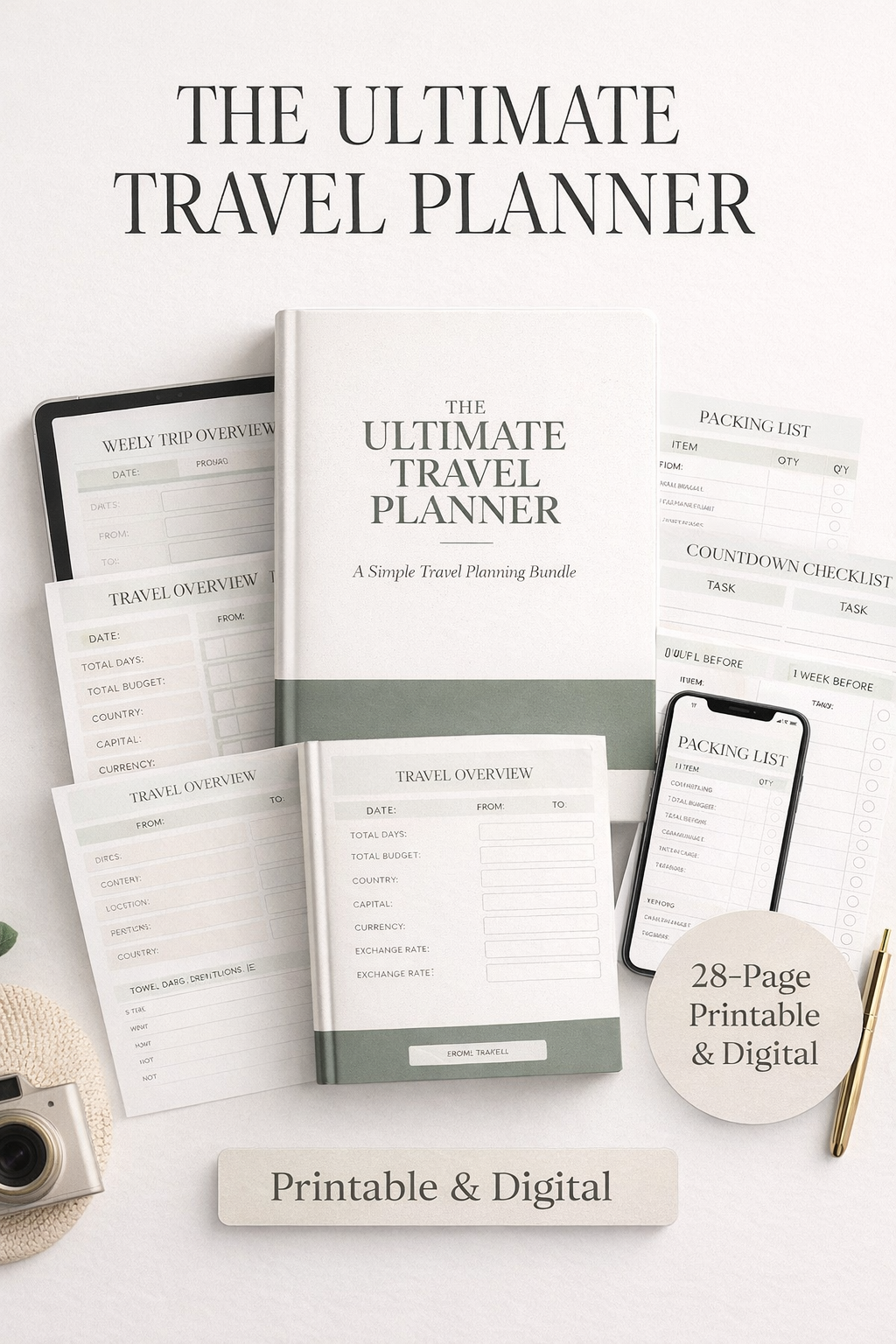 The Ultimate Travel Planner: Organise Your Entire Trip in One Place