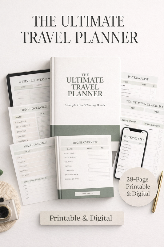 The Ultimate Travel Planner: Organise Your Entire Trip in One Place